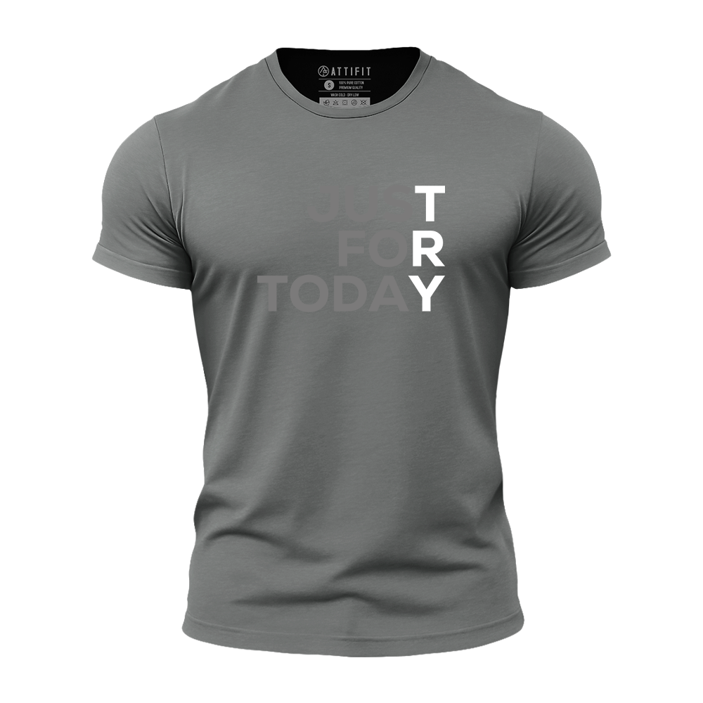 Just for Today Athletic Quick-Dry T-Shirt