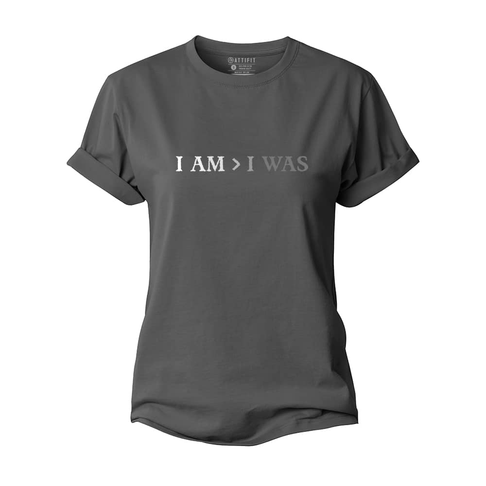 I Am > I Was Women's Cotton T-Shirt