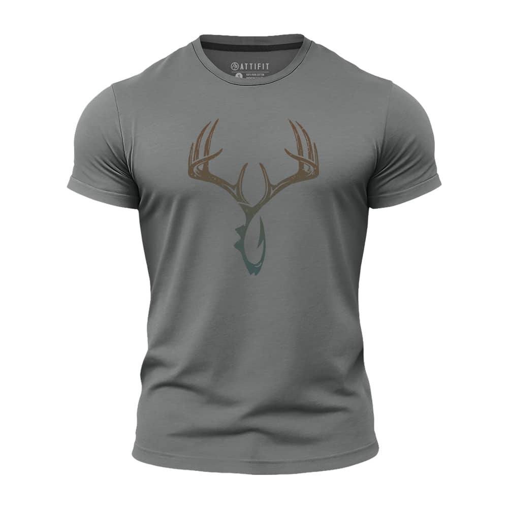 Antler Hook Athletic Quick-Dry T-Shirt