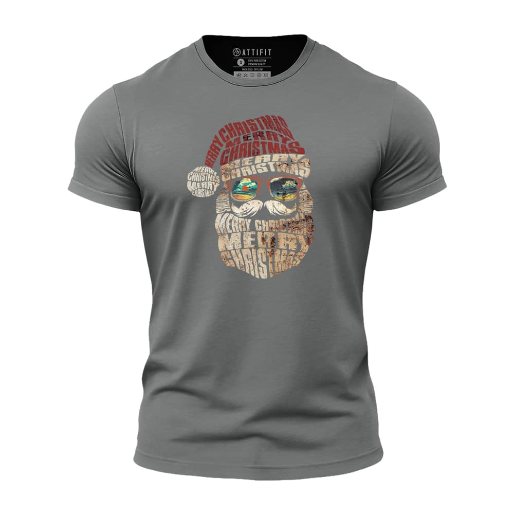 Merry Christmas Athletic Quick-Dry T-Shirt