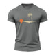 Palm Sunset Reflection Quick-Dry T-Shirt