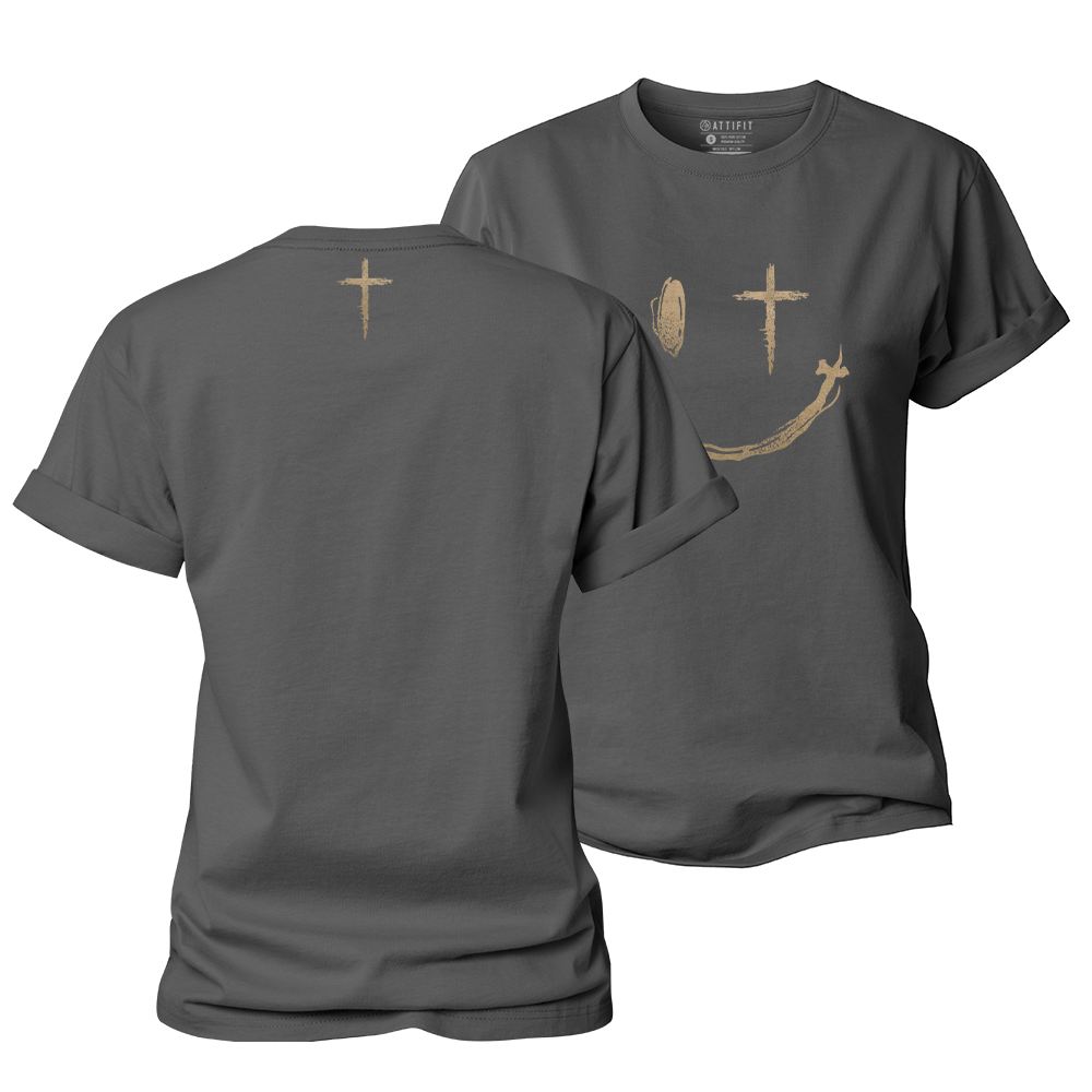 Cross Smiley Women's Cotton T-Shirt