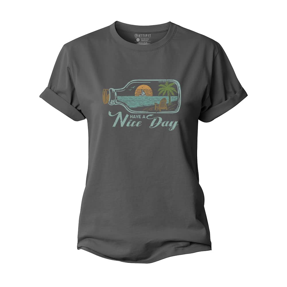 Nice Day Women's Cotton T-Shirt