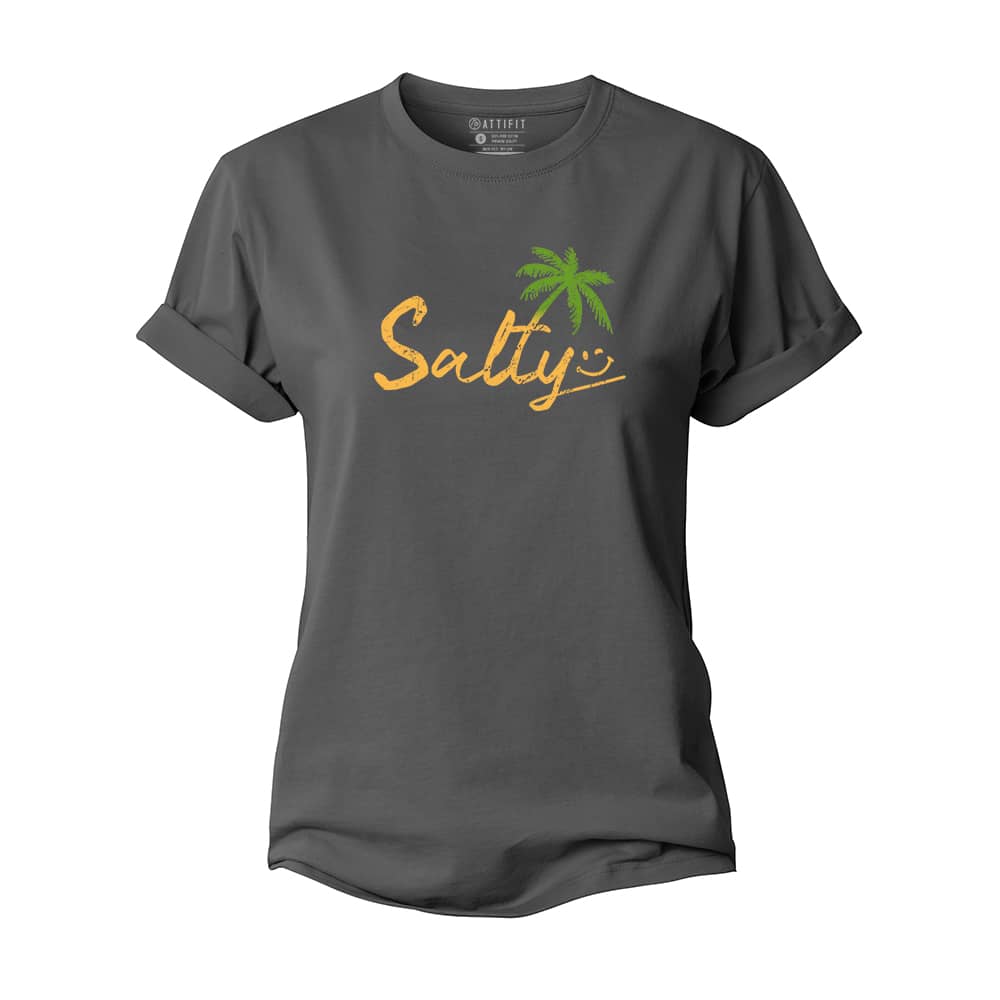 Salty Smiley Women's Cotton T-Shirt