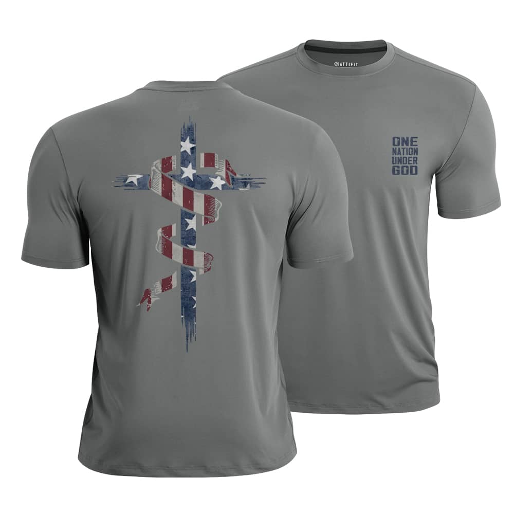 One Nation Cross Quick-Dry T-Shirt