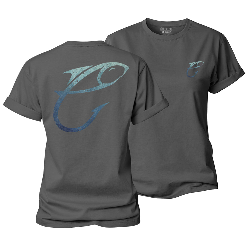 Fish And Hook Women's Cotton T-Shirt