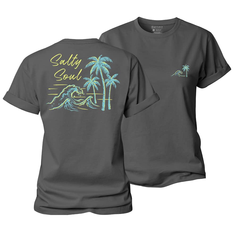 Salty Soul Women's Cotton T-Shirt