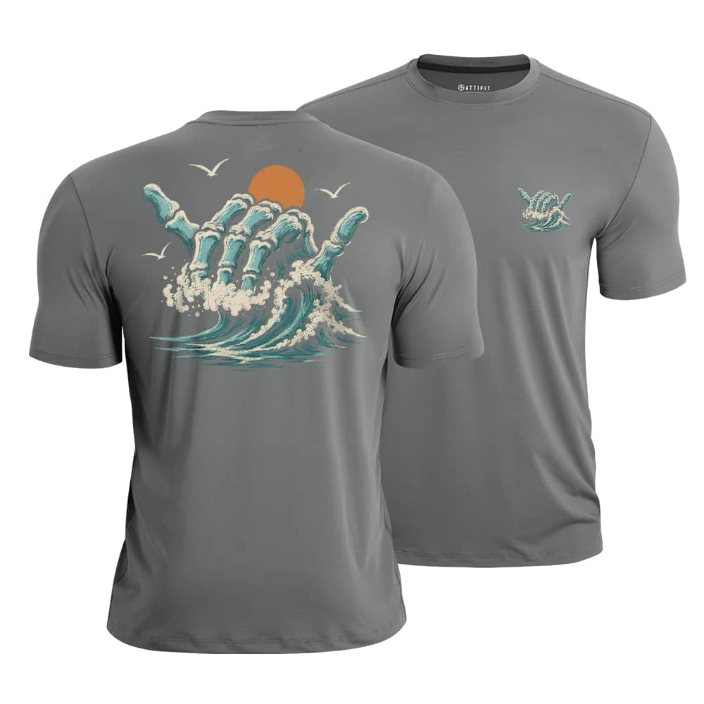 Bone Wave Quick-Dry T-Shirt
