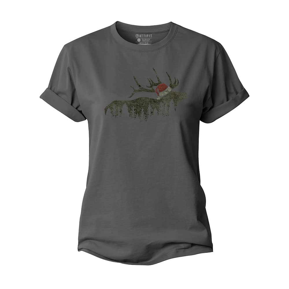 Christmas Wildlife Women's Cotton T-Shirt