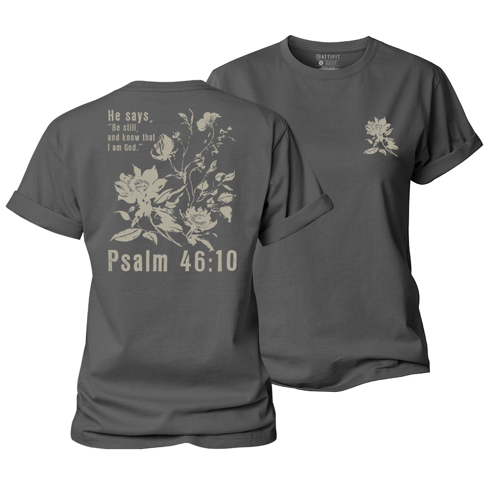 Psalm 46:10 Women's Cotton T-Shirt