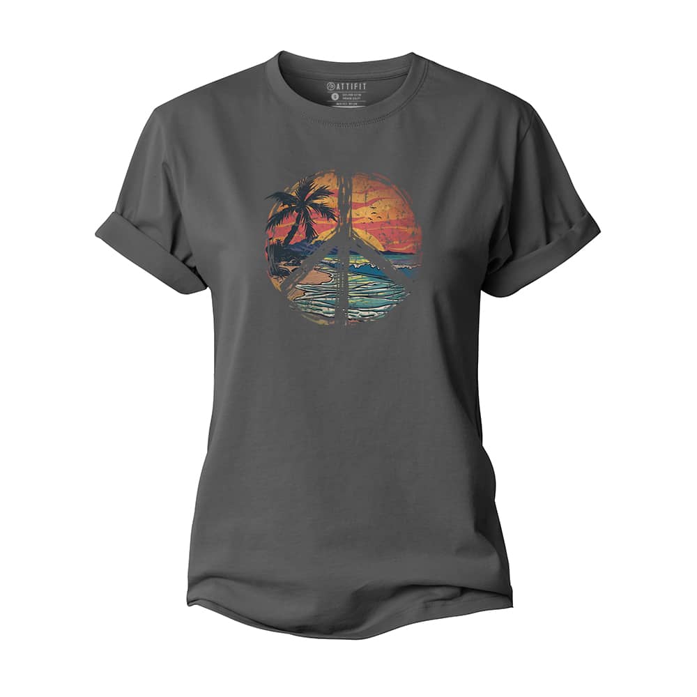 Peaceful Sea Women's Cotton T-Shirt