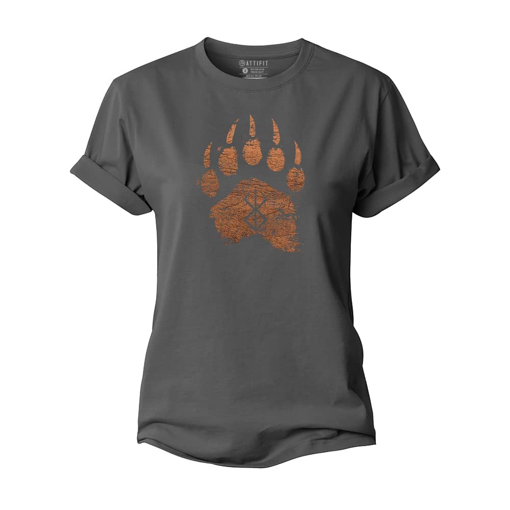Berserker Rune Bears Paw Women's Cotton T-Shirt