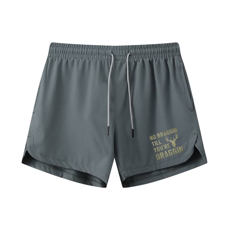 No Bragging Athletic Quick-Dry Shorts
