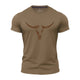 Western Longhorn Quick-Dry T-Shirt
