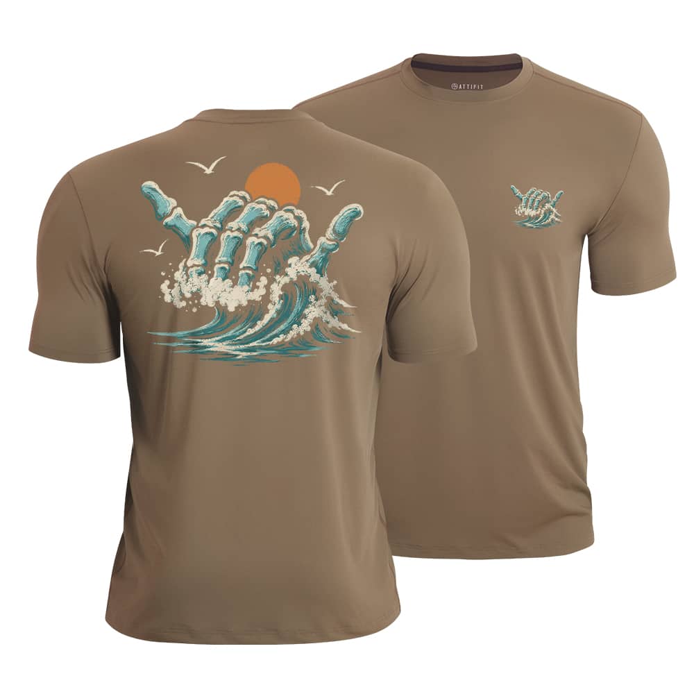 Bone Wave Quick-Dry T-Shirt