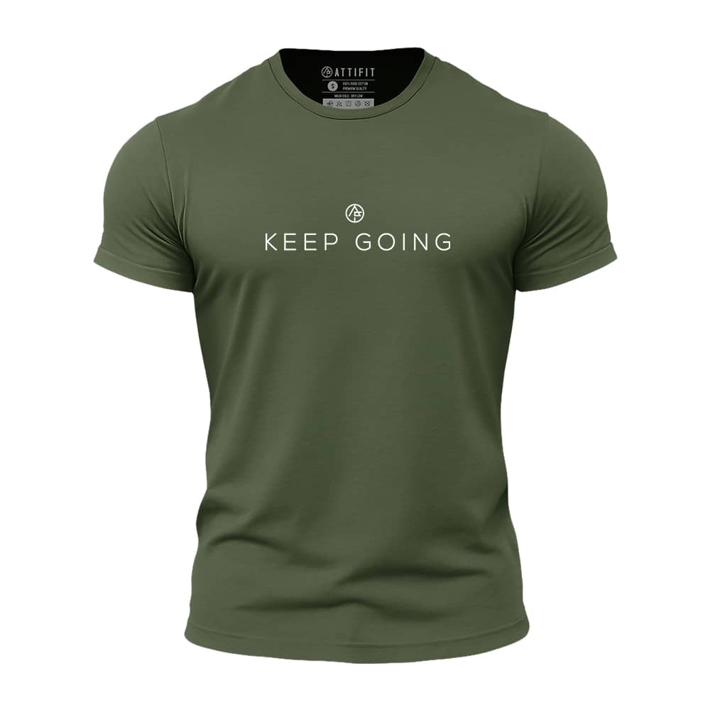 Keep Going Athletic Quick-Dry T-Shirt