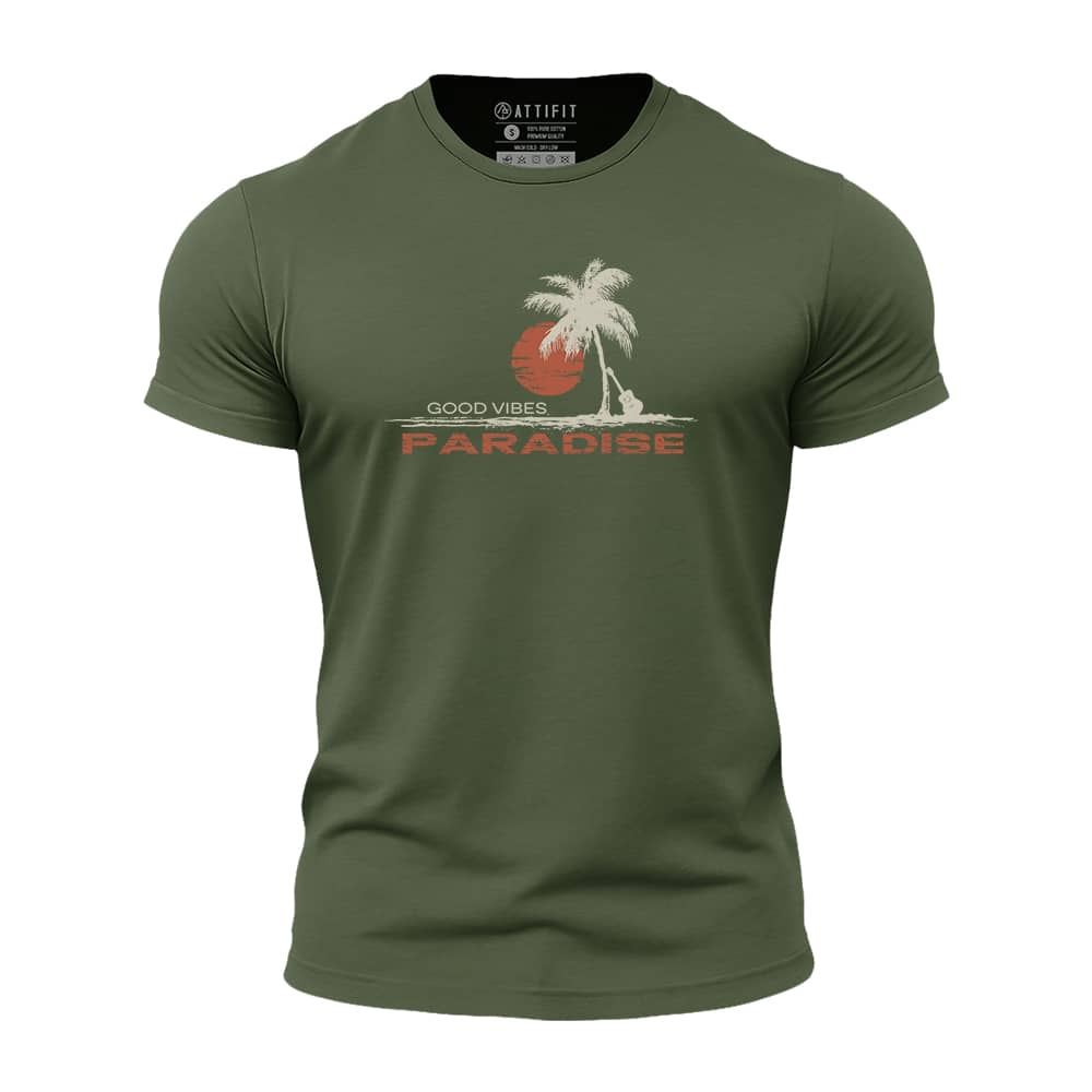 Good Vibes Athletic Quick-Dry T-Shirt