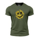 Cracked Smiley Quick-Dry T-Shirt