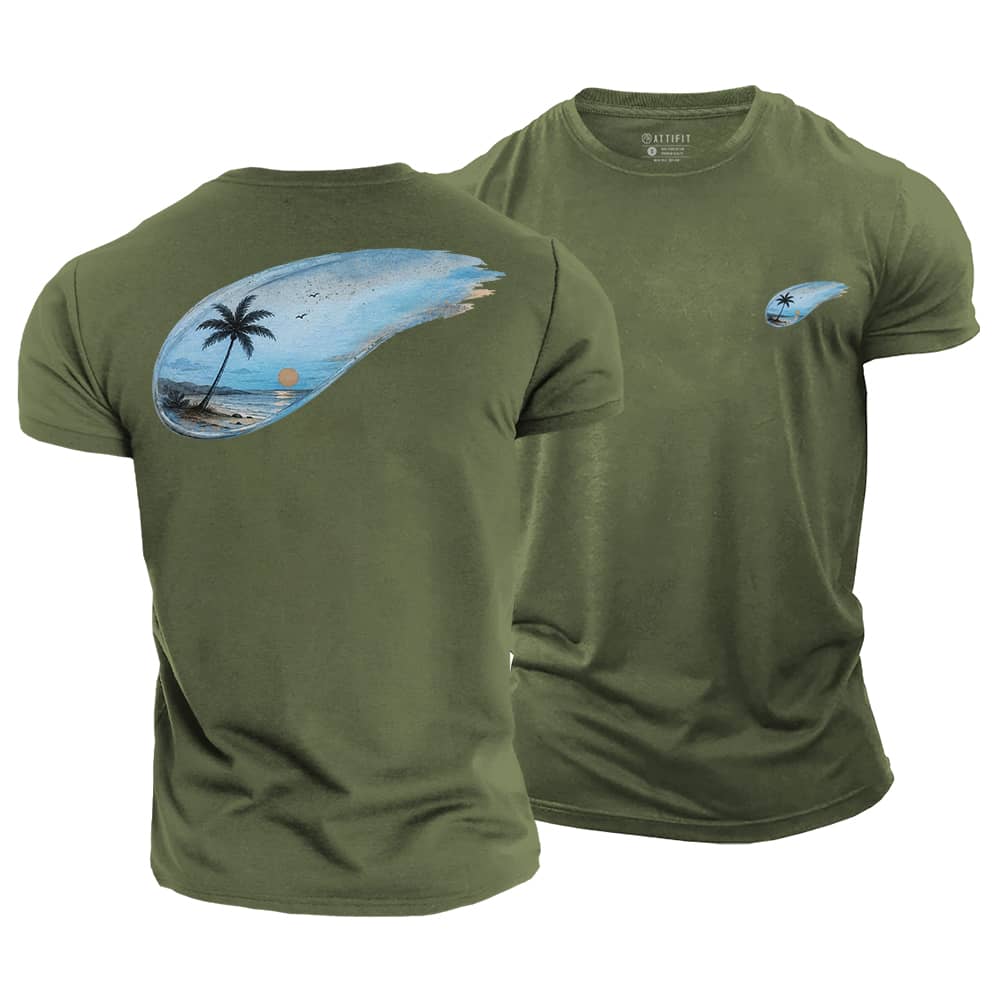 Shoreline Glow Cotton T-Shirt