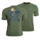 Turtle Palm Reflection Quick-Dry T-Shirt