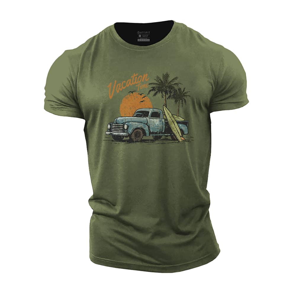 Vacation Time Cotton T-Shirt