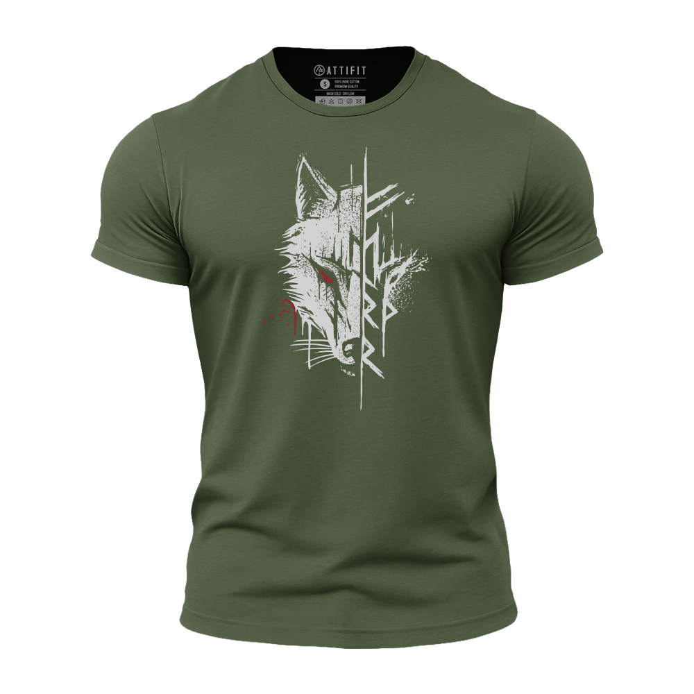 Viking Wolf Athletic Quick-Dry T-Shirt