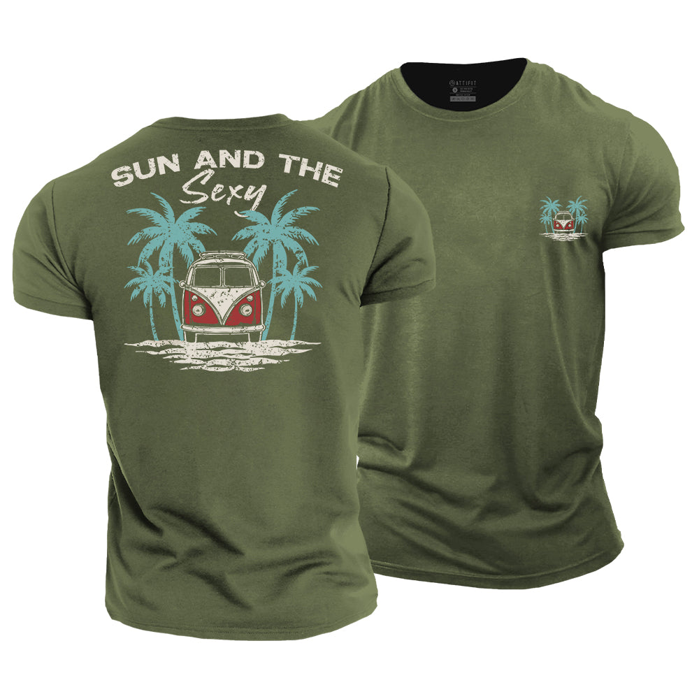 Sun And Sexy Cotton T-Shirt
