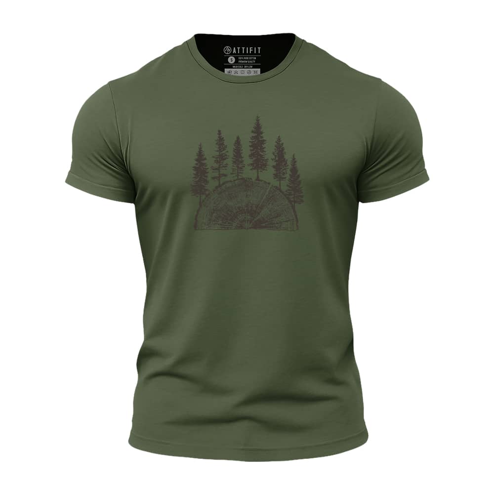 Tree Rings Quick-Dry T-Shirt