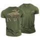 Moose Forest Cotton T-Shirt