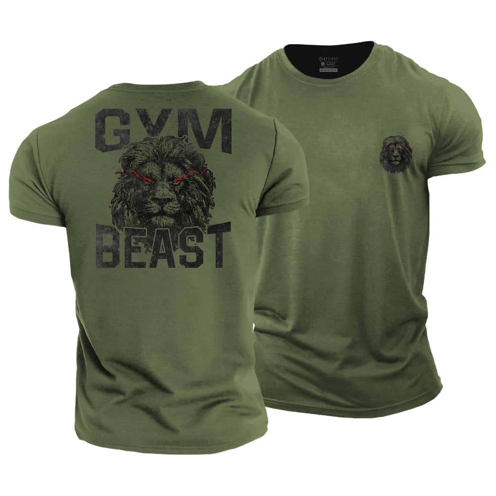 Gym Beast Cotton T-Shirt