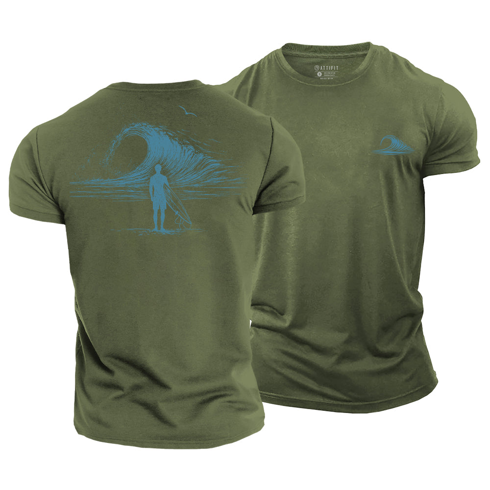 Into the Wave Cotton T-Shirt