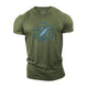 Lake Boat Compass Cotton T-Shirt