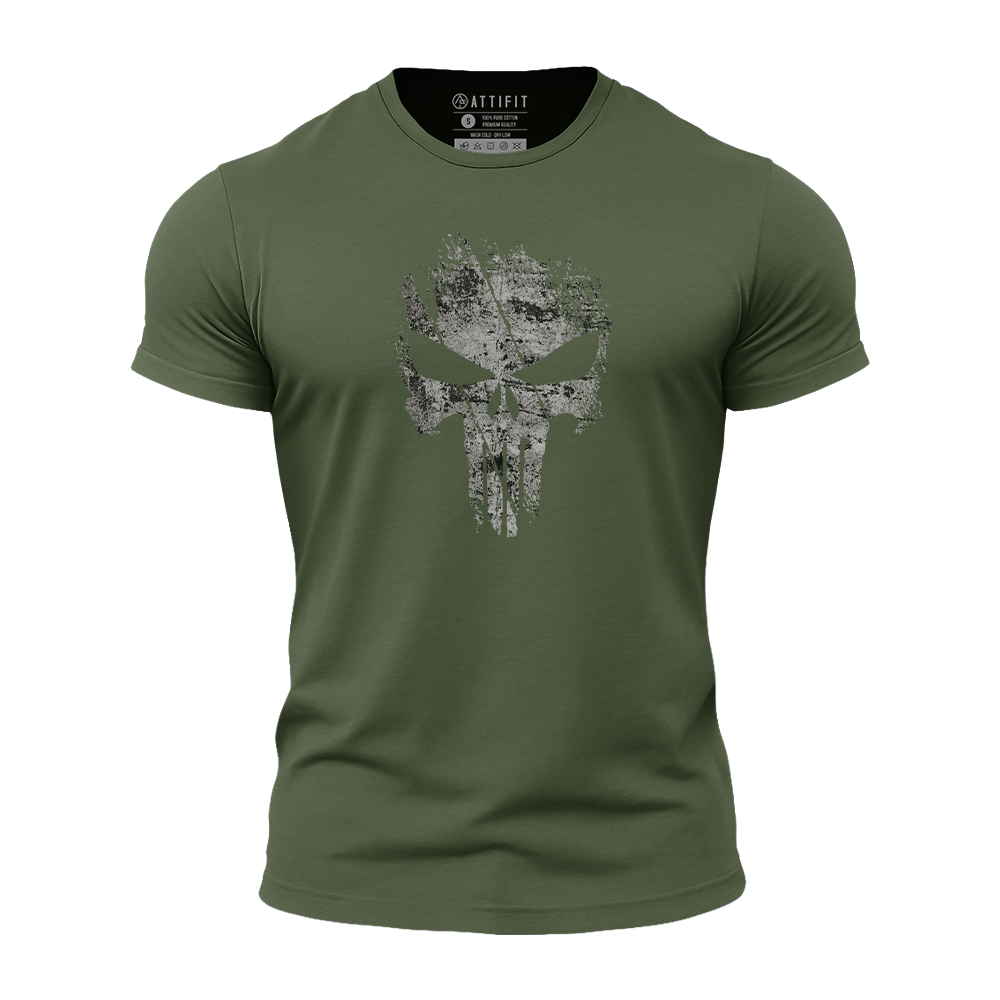 Skull Athletic Quick-Dry T-Shirt