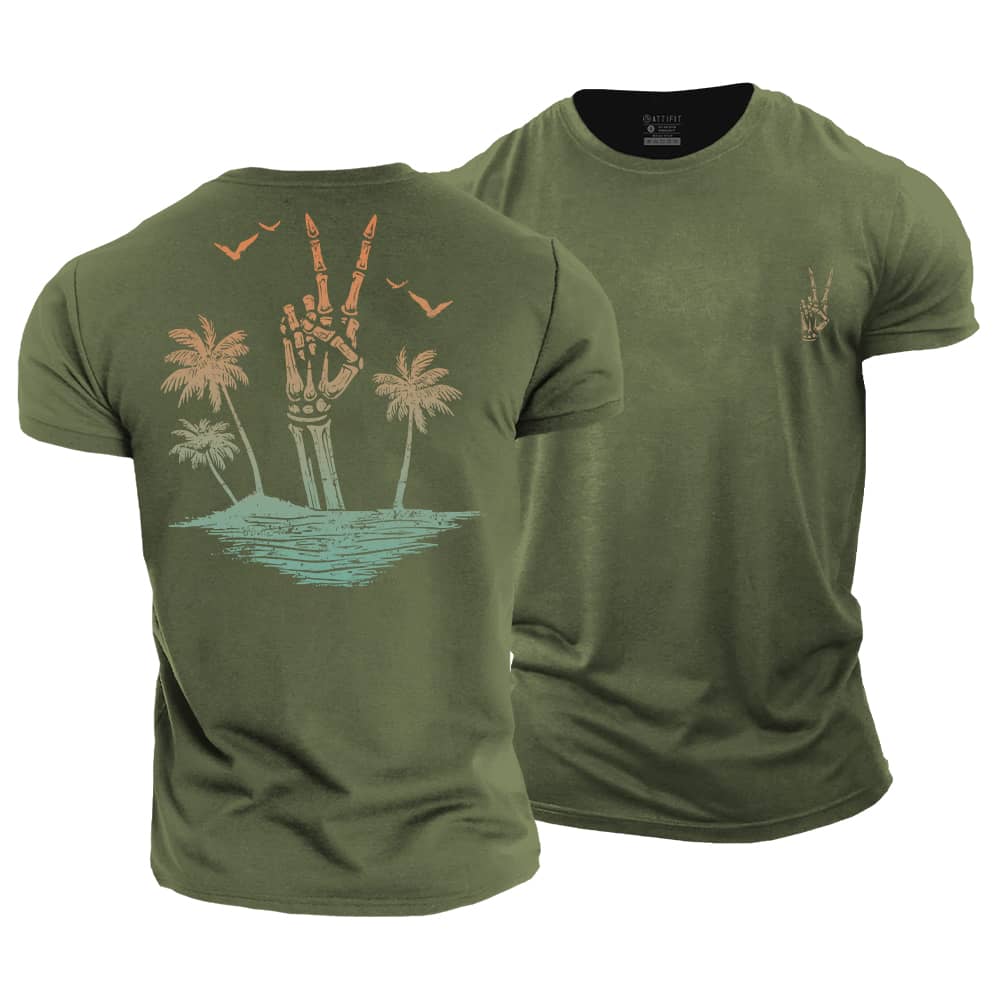 Enjoy The Beach Cotton T-Shirt