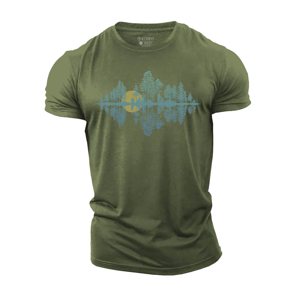 Lakeside Forest Cotton T-Shirt