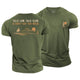 Don't Say Too Much Cotton T-Shirt