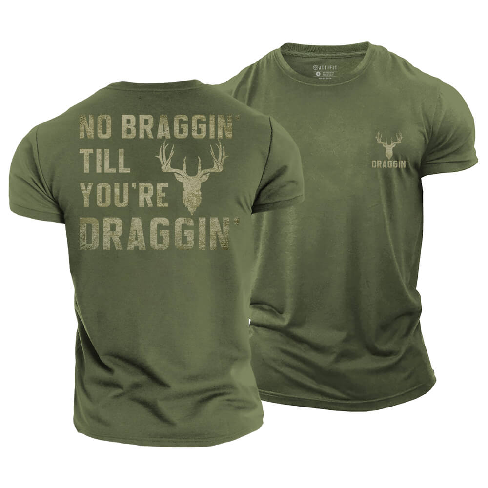 No Bragging Cotton T-Shirt