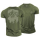 Mountain Tree Silhouette Cotton T-Shirt