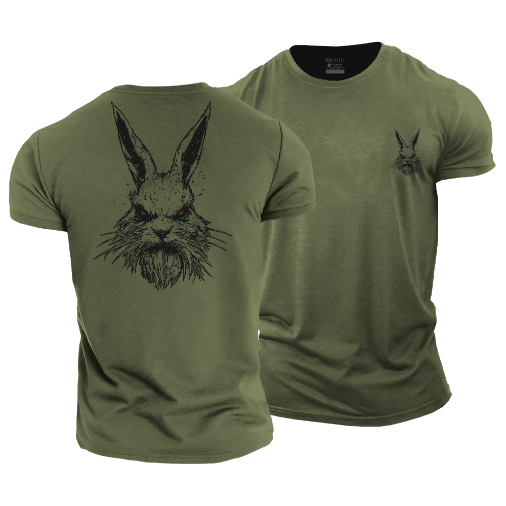 Mr. Old Rabbit Cotton T-Shirt