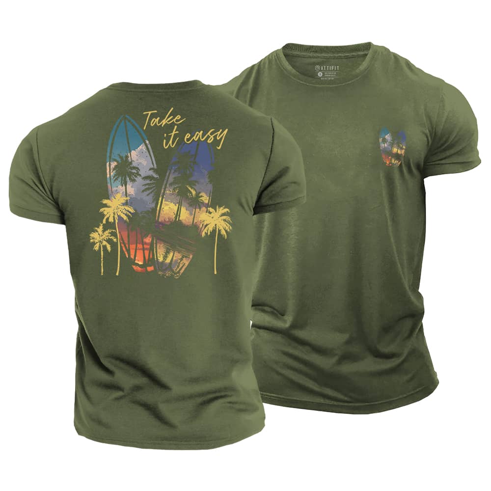 Take It Easy Cotton T-Shirt