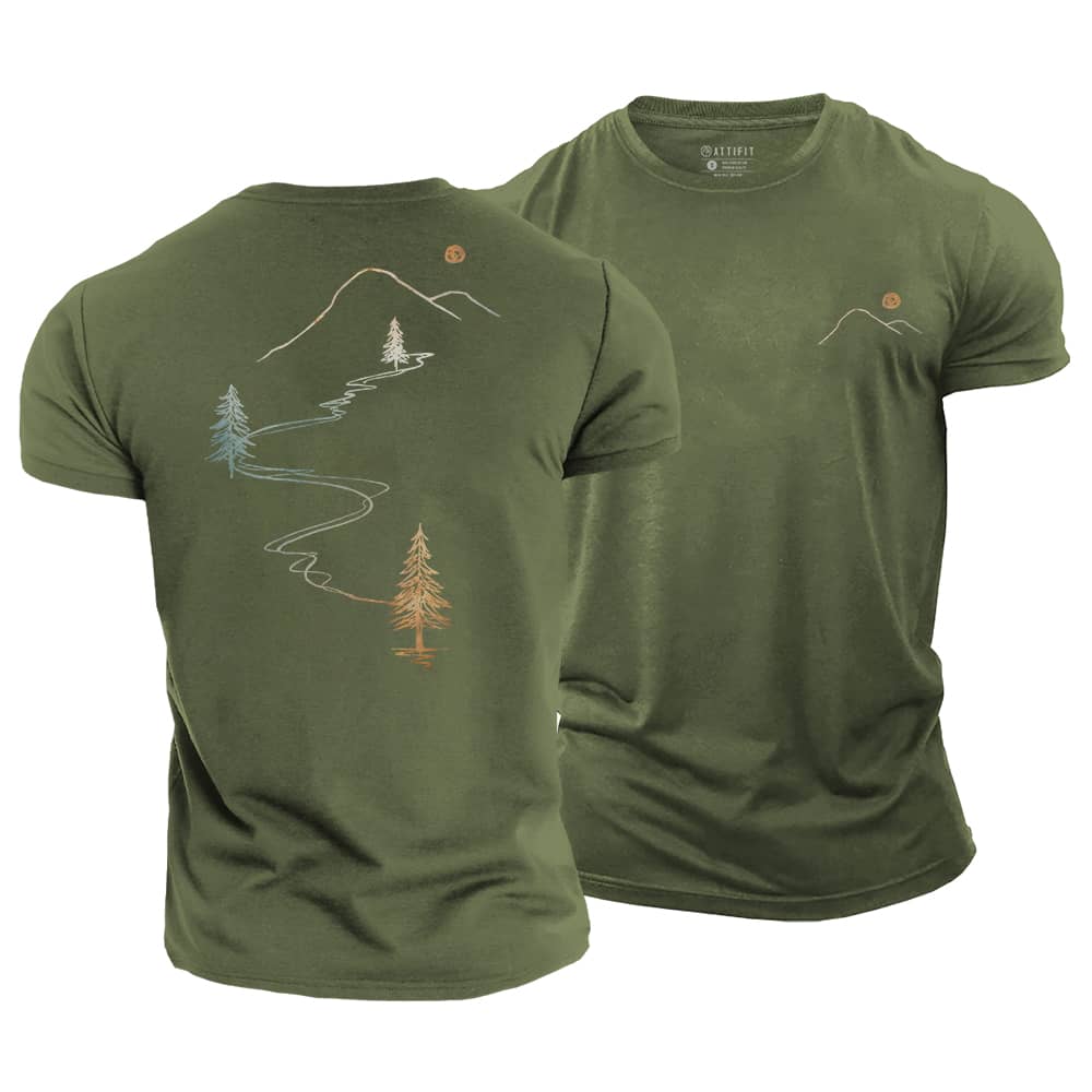 Winding Trail Cotton T-Shirt