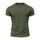 Western Longhorn Quick-Dry T-Shirt
