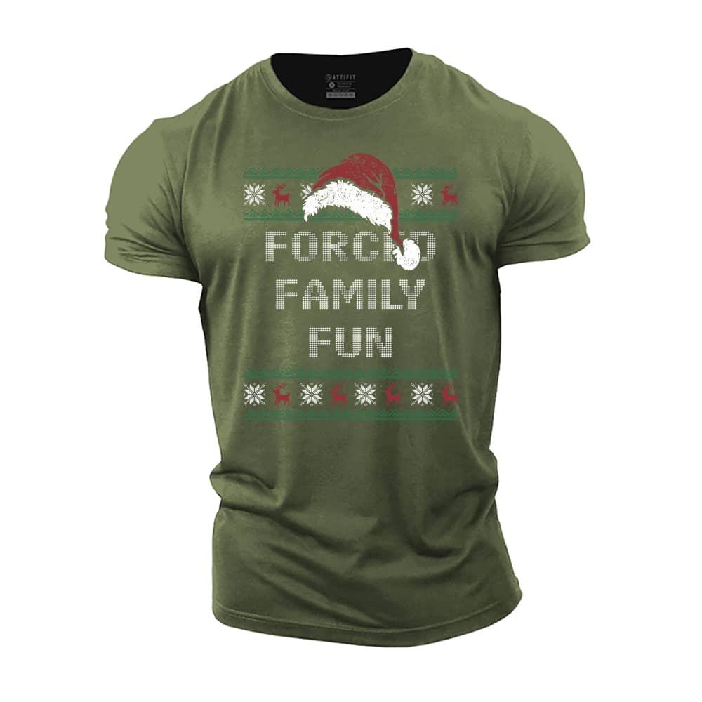 Forced Family Fun Cotton T-Shirt