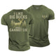 I Like Big Bucks Cotton T-Shirt