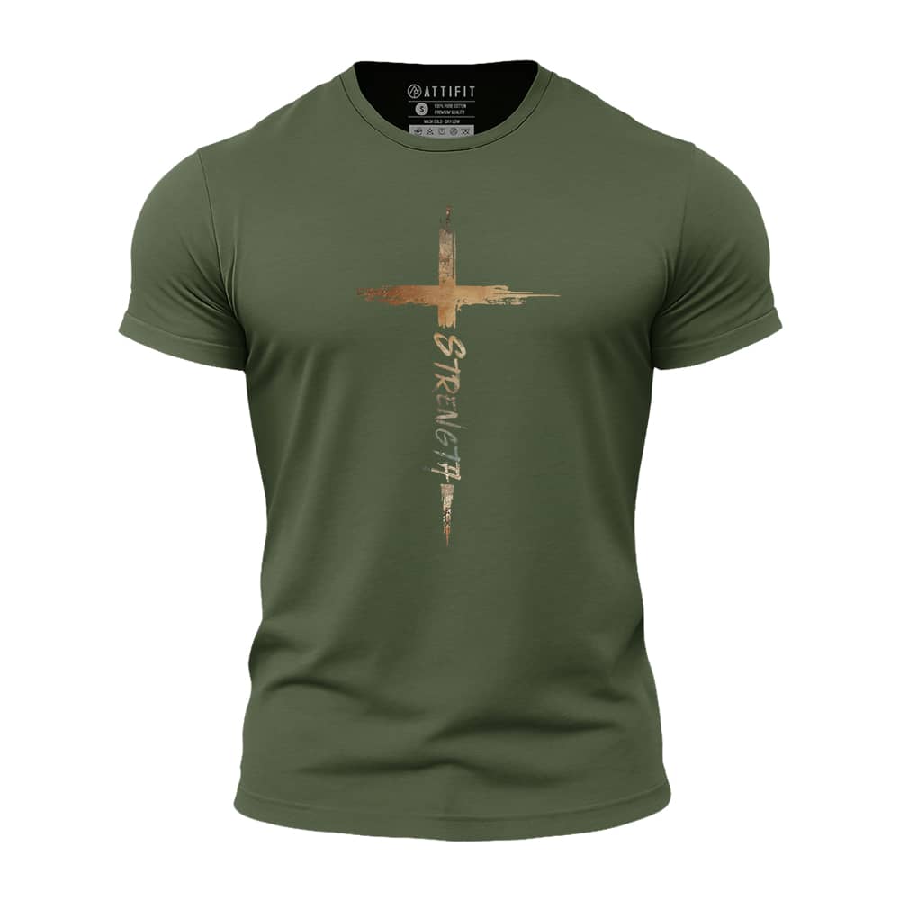 Strength Cross Athletic Quick-Dry T-Shirt