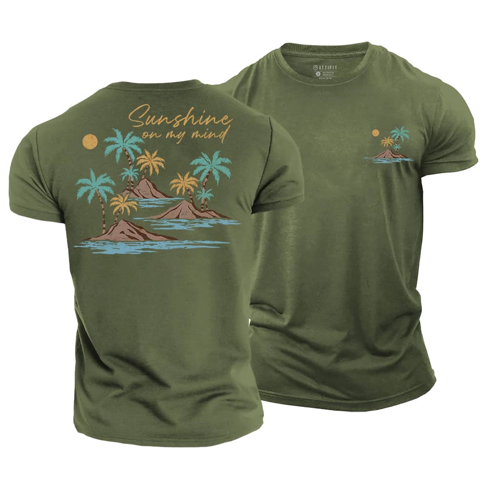 Sunshine On My Mind Cotton T-Shirt