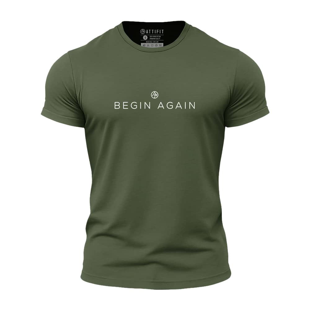 Begin Again Athletic Quick-Dry T-Shirt