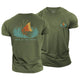 Red In The Reeds Cotton T-Shirt