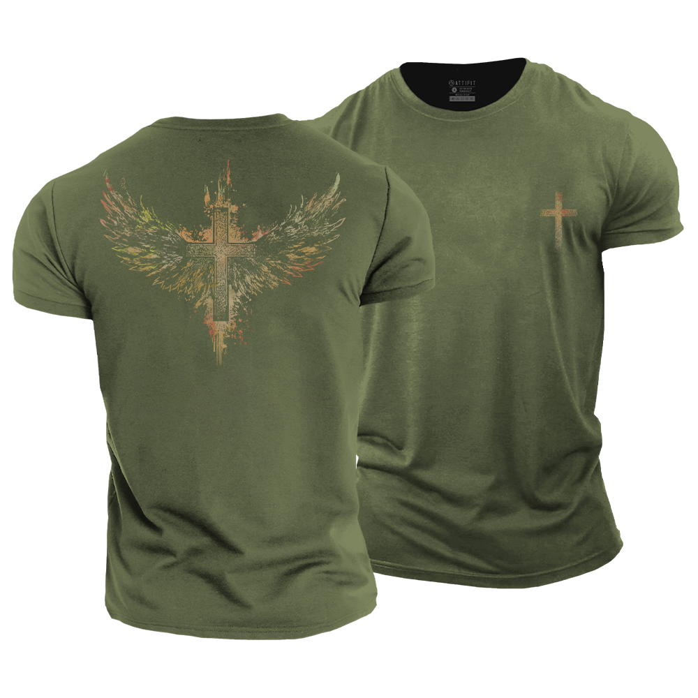 Wings of Grace Cotton T-Shirt