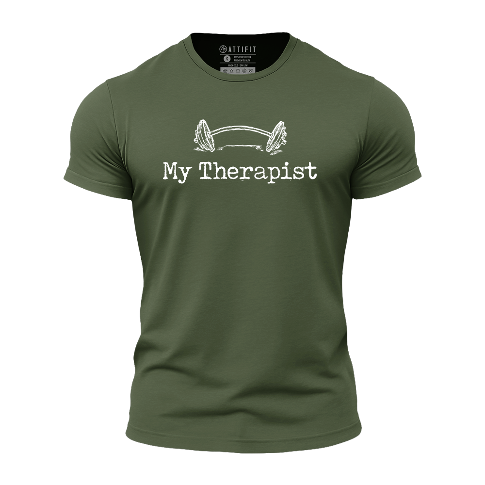 My Therapist Athletic Quick-Dry T-Shirt
